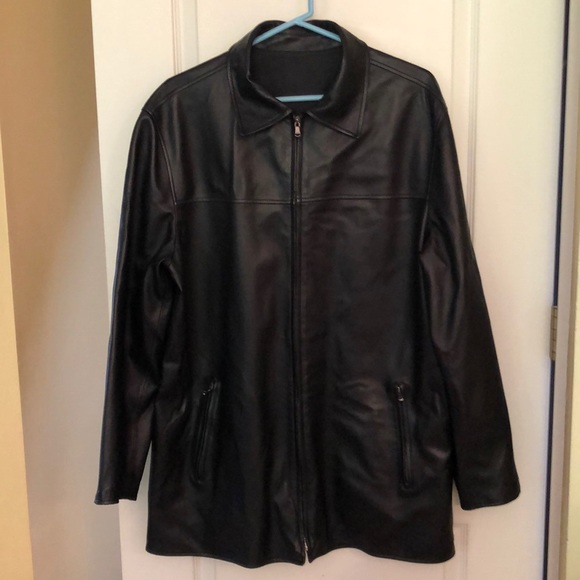 Ermenegildo Zegna REVERSIBLE FINE LEATHER Coat - NEW &...